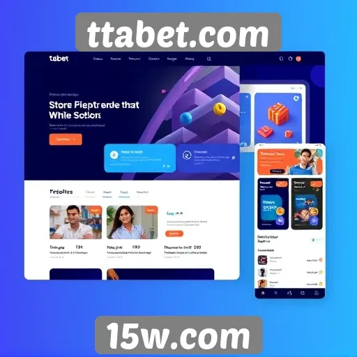 Análise da interface de usuário do site ttabet.com